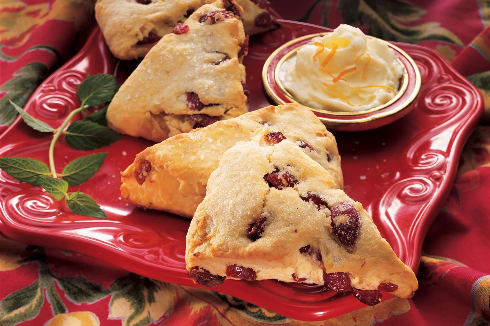 Cranberry Orange Scones